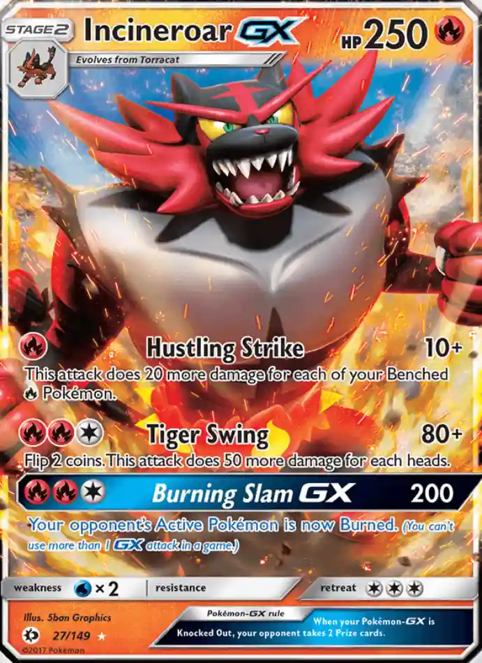 incineroar-gx-ultra-rare-sun-moon-027-149-pokemon-karti.webp Incineroar GX - Ultra Rare - Sun & Moon - 027/149 - Pokemon Kartı - Görsel 1