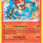Infernape - Reverse Holo Holo Rare - Brilliant Stars - 026/172 - Pokemon Kartı
