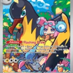Iono's Kilowattrel - Illustration Rare - Journey Together - 163/159 - Pokemon Kartı
