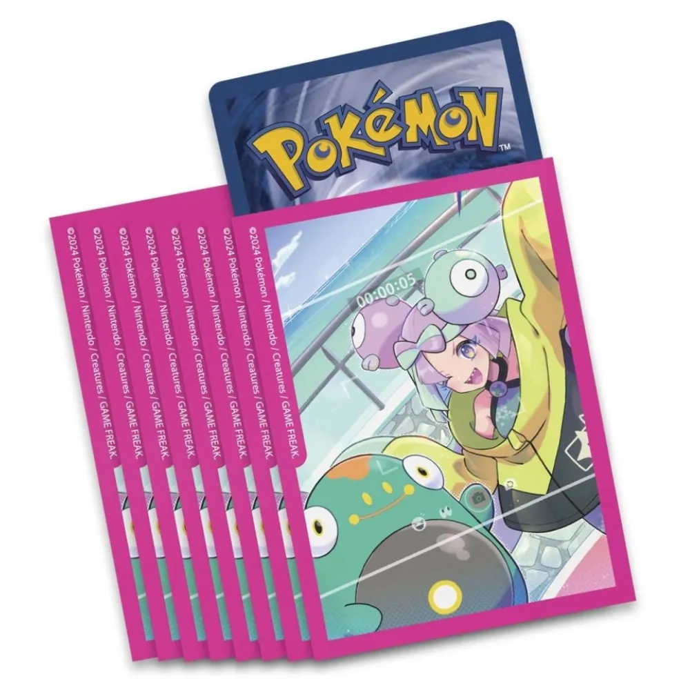 ionos-bellibolt-pokemon-card-sleeve-65-adet Iono's Bellibolt Pokemon Card Sleeve - 65 Adet - Görsel 1