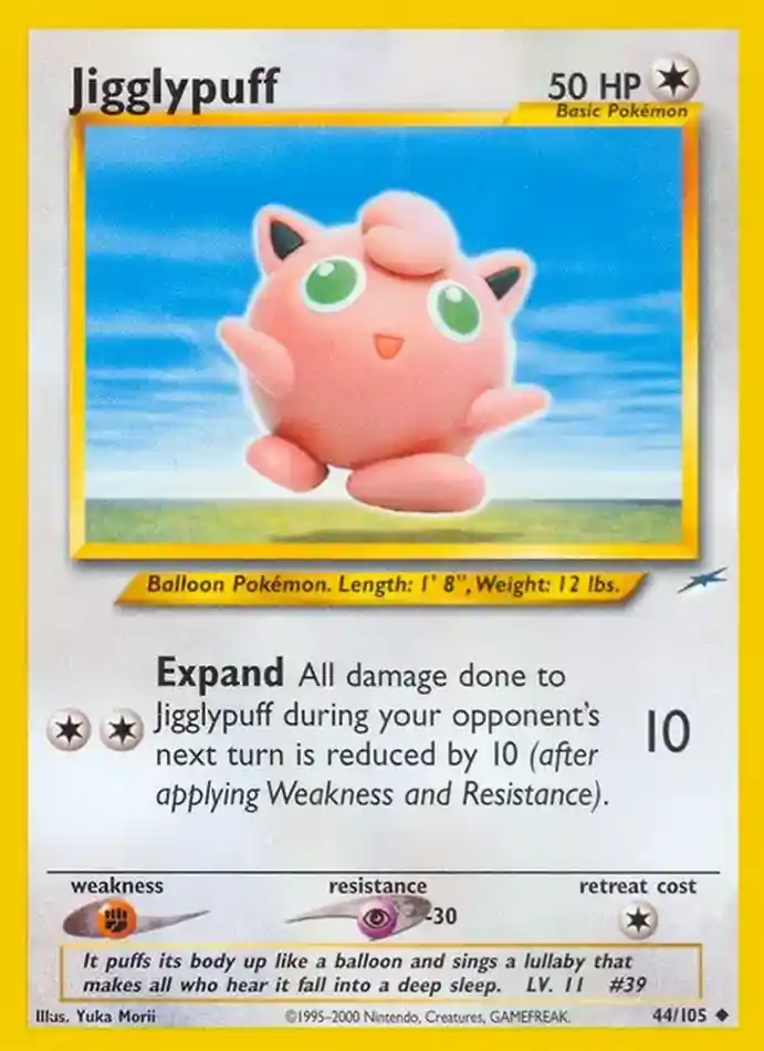jigglypuff-uncommon-neo-destiny-044-105-pokemon-karti.webp Jigglypuff - Uncommon - Neo Destiny - 044/105 - Pokemon Kartı - Görsel 1