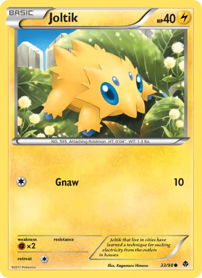 joltik-common-emerging-powers-033-98-pokemon-karti.webp Joltik - Common - Emerging Powers - 033/98 - Pokemon Kartı - Görsel 1