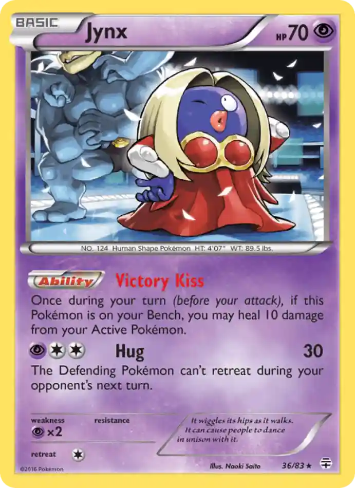 jynx-rare-generations-036-83-pokemon-karti.webp Jynx - Rare - Generations - 036/83 - Pokemon Kartı - Görsel 1
