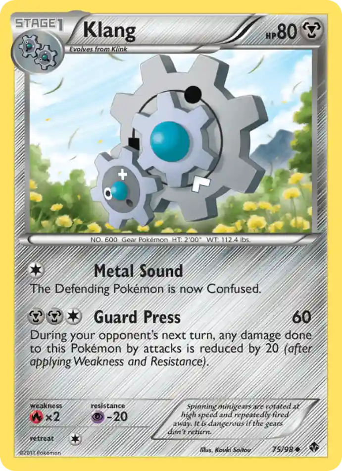 klang-uncommon-emerging-powers-075-98-pokemon-karti.webp Klang - Uncommon - Emerging Powers - 075/98 - Pokemon Kartı - Görsel 1