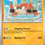 Klawf - Uncommon - Journey Together - 090/159 - Pokemon Kartı