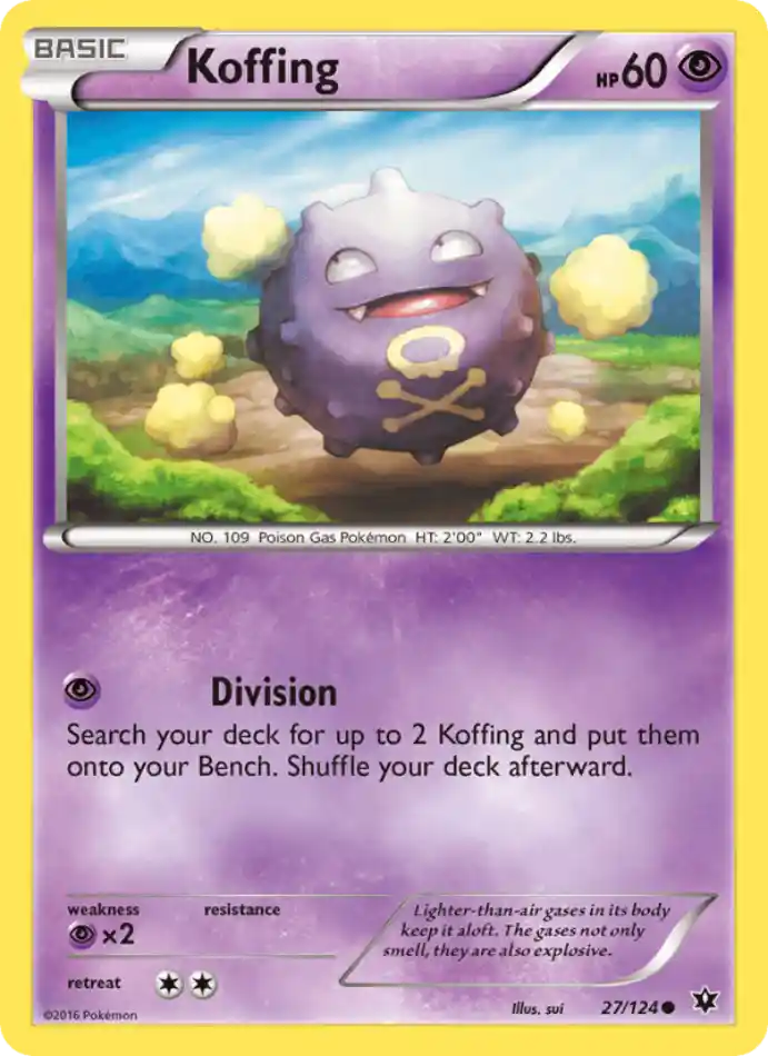 koffing-common-fates-collide-027-124-pokemon-karti.webp Koffing - Reverse Holo Common - Fates Collide - 027/124 - Pokemon Kartı - Görsel 1