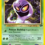 Koga's Arbok - Rare - Gym Challenge - 025/132 - Pokemon Kartı