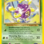 Koga's Koffing - Uncommon - Gym Challenge - 048/132 - Pokemon Kartı