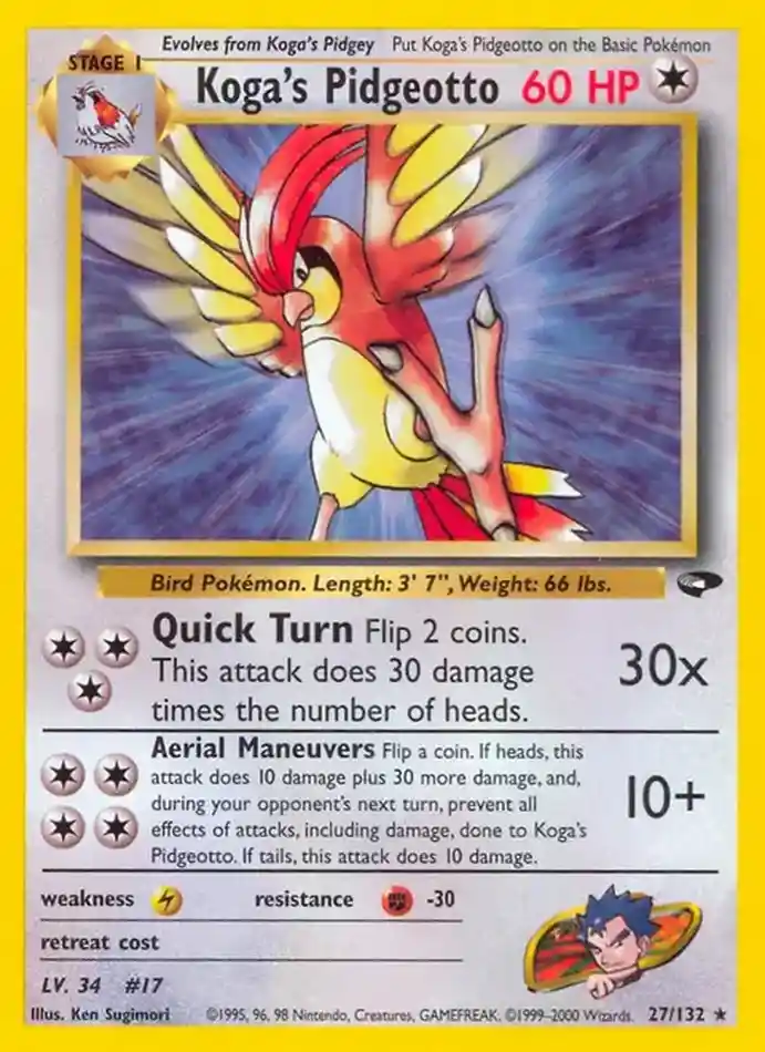 koga-s-pidgeotto-rare-gym-challenge-027-132-pokemon-karti.webp Koga's Pidgeotto - Rare - Gym Challenge - 027/132 - Pokemon Kartı - Görsel 1