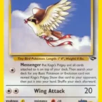 Koga's Pidgey - Uncommon - Gym Challenge - 049/132 - Pokemon Kartı