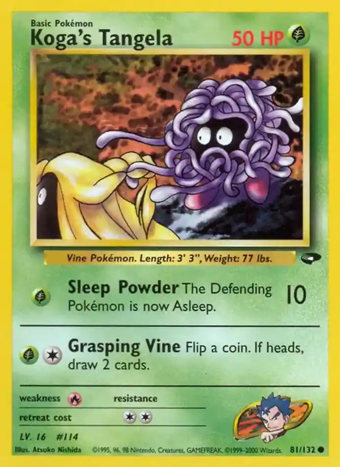 koga-s-tangela-common-gym-challenge-081-132-pokemon-karti.webp Koga's Tangela - Common - Gym Challenge - 081/132 - Pokemon Kartı - Görsel 1