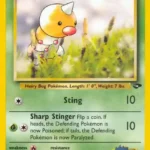Koga's Weedle - Common - Gym Challenge - 082/132 - Pokemon Kartı