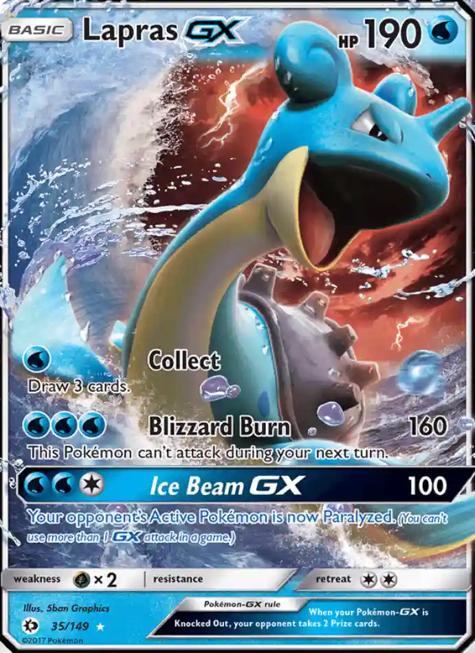 lapras-gx-ultra-rare-sun-moon-035-149-pokemon-karti.webp Lapras GX - Ultra Rare - Sun & Moon - 035/149 - Pokemon Kartı - Görsel 1