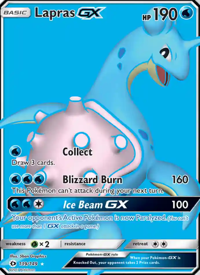 lapras-gx-ultra-rare-sun-moon-139-149-pokemon-karti.webp Lapras GX - Ultra Rare - Sun & Moon - 139/149 - Pokemon Kartı - Görsel 1