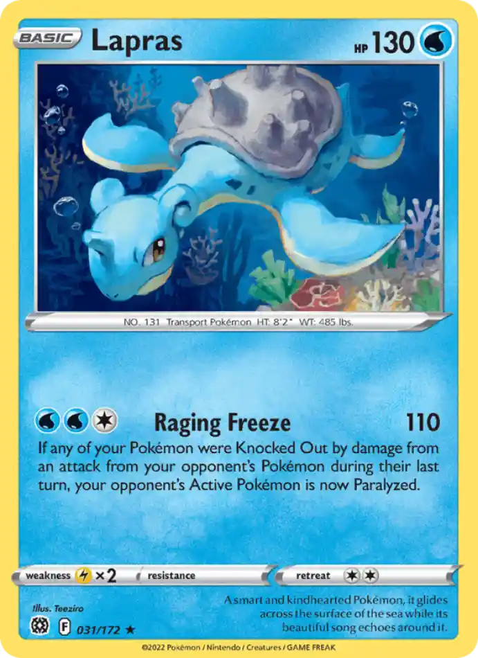 lapras-rare-brilliant-stars-031-172-pokemon-karti.webp Lapras - Rare - Brilliant Stars - 031/172 - Pokemon Kartı - Görsel 1
