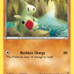 Larvitar - Reverse Holo Common - Fates Collide - 040/124 - Pokemon Kartı