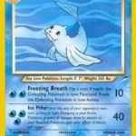 Light Dewgong - Uncommon - Neo Destiny - 045/105 - Pokemon Kartı