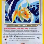 Light Dragonite - Holo Rare - Neo Destiny - 014/105 - Pokemon Kartı