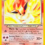 Light Flareon - Uncommon - Neo Destiny - 046/105 - Pokemon Kartı