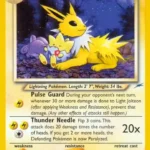 Light Jolteon - Uncommon - Neo Destiny - 048/105 - Pokemon Kartı