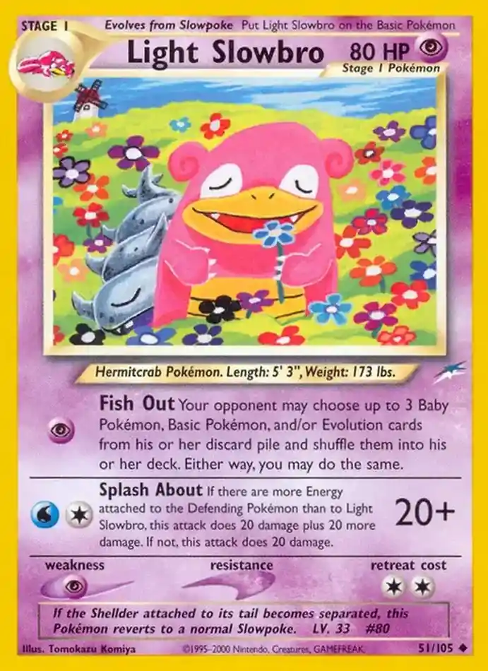 light-slowbro-uncommon-neo-destiny-051-105-pokemon-karti.webp Light Slowbro - Uncommon - Neo Destiny - 051/105 - Pokemon Kartı - Görsel 1
