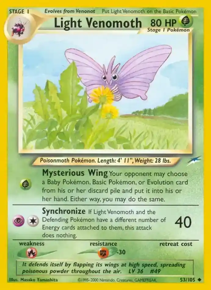 light-venomoth-uncommon-neo-destiny-053-105-pokemon-karti.webp Light Venomoth - Uncommon - Neo Destiny - 053/105 - Pokemon Kartı - Görsel 1