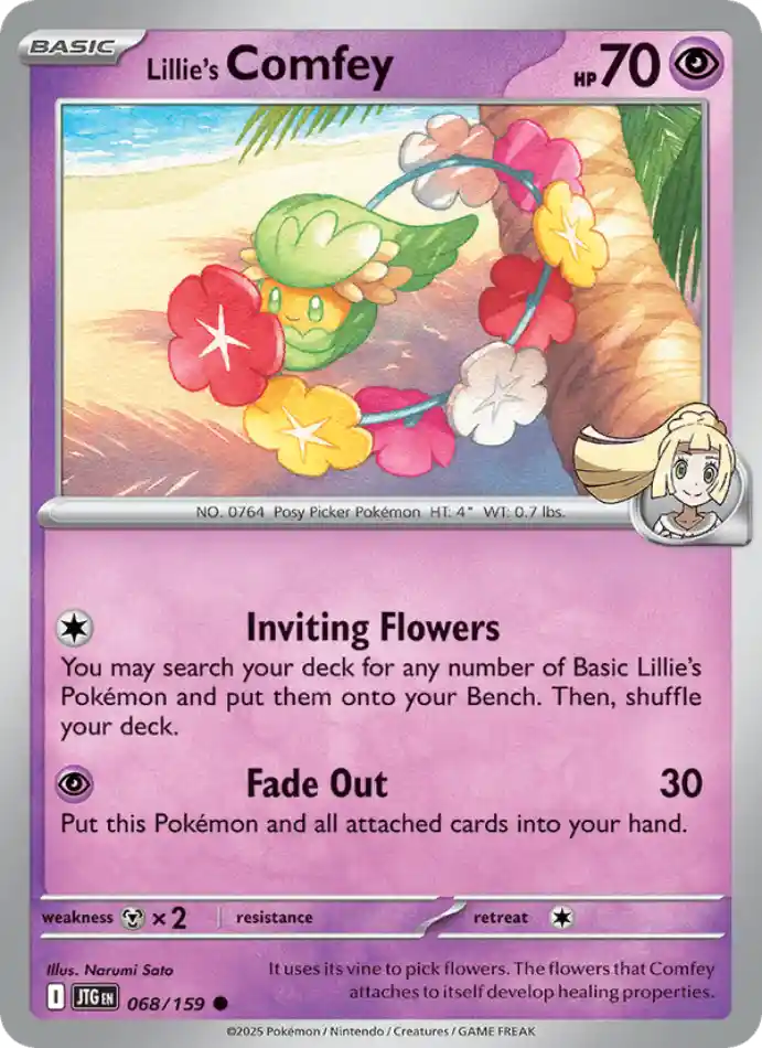 lillie-s-comfey-common-journey-together-068-159-pokemon-karti.webp Lillie's Comfey - Common - Journey Together - 068/159 - Pokemon Kartı - Görsel 1