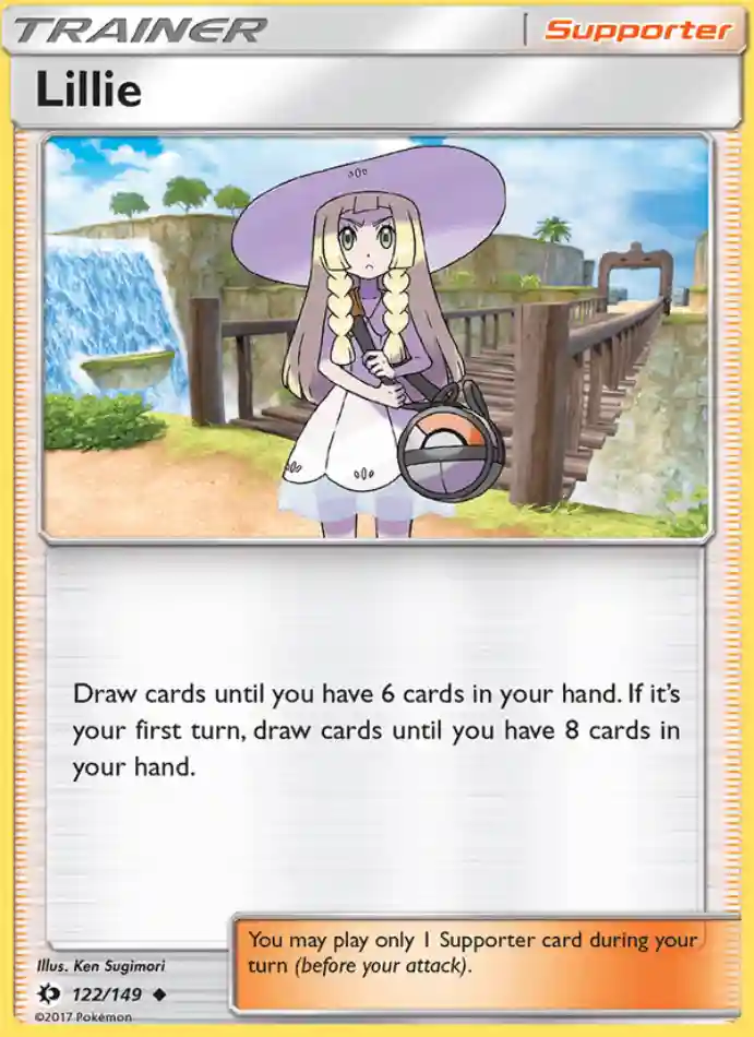 lillie-uncommon-sun-moon-122-149-trainer-karti.webp Lillie - Reverse Holo Uncommon - Sun & Moon - 122/149 - Trainer Kartı - Görsel 1