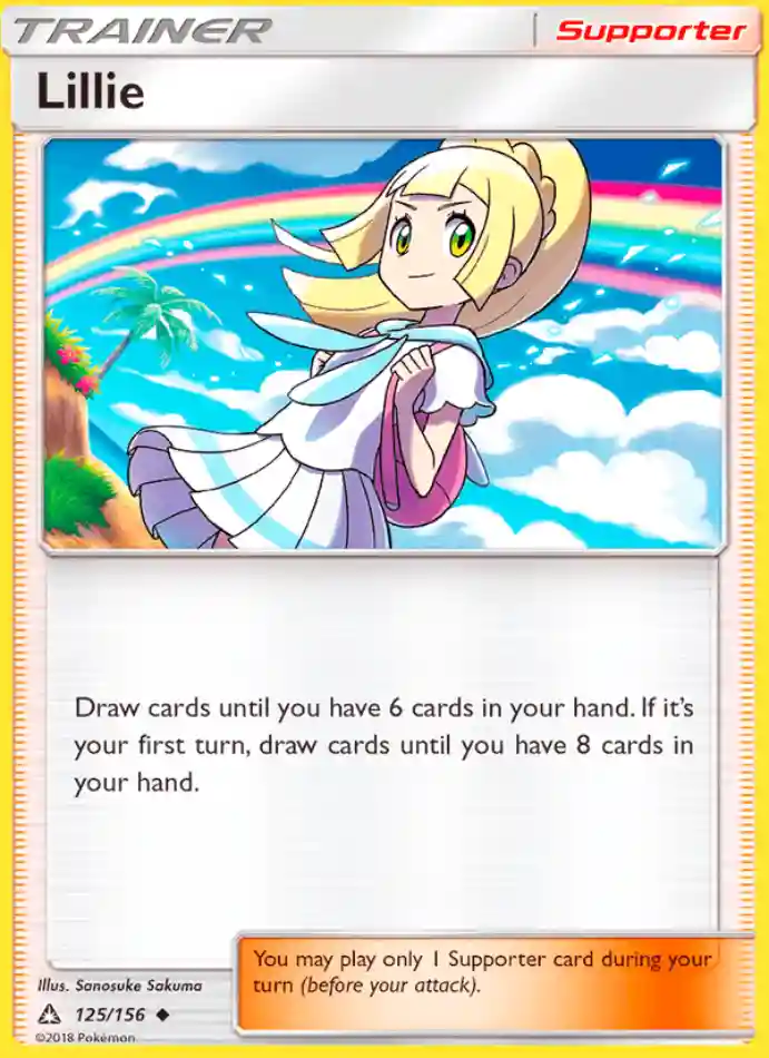 lillie-uncommon-ultra-prism-125-156-trainer-karti.webp Lillie - Reverse Holo Uncommon - Ultra Prism - 125/156 - Trainer Kartı - Görsel 1