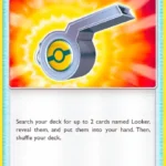 Looker Whistle - Uncommon - Ultra Prism - 127/156 - Trainer Kartı
