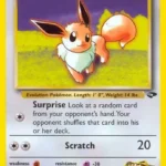 Lt. Surge's Eevee - Uncommon - Gym Challenge - 051/132 - Pokemon Kartı
