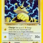 Lt. Surge's Electabuzz - Rare Holo - Gym Heroes - 006/132 - Pokemon Kartı