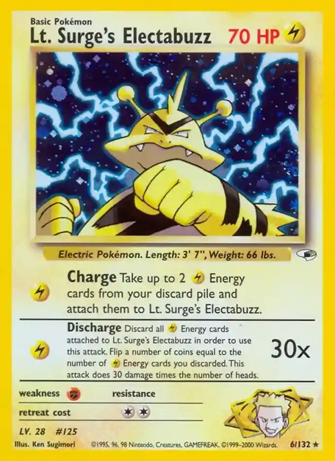 lt-surge-s-electabuzz-rare-holo-gym-heroes-006-132-pokemon-karti.webp Lt. Surge's Electabuzz - Rare Holo - Gym Heroes - 006/132 - Pokemon Kartı - Görsel 1