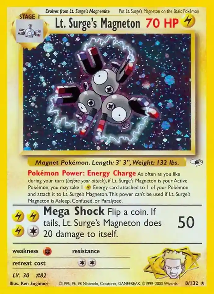 lt-surge-s-magneton-rare-holo-gym-heroes-008-132-pokemon-karti.webp Lt. Surge's Magneton - Rare Holo - Gym Heroes - 008/132 - Pokemon Kartı - Görsel 1