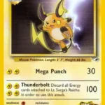 Lt. Surge's Raichu - Rare Holo - Gym Heroes - 028/132 - Pokemon Kartı