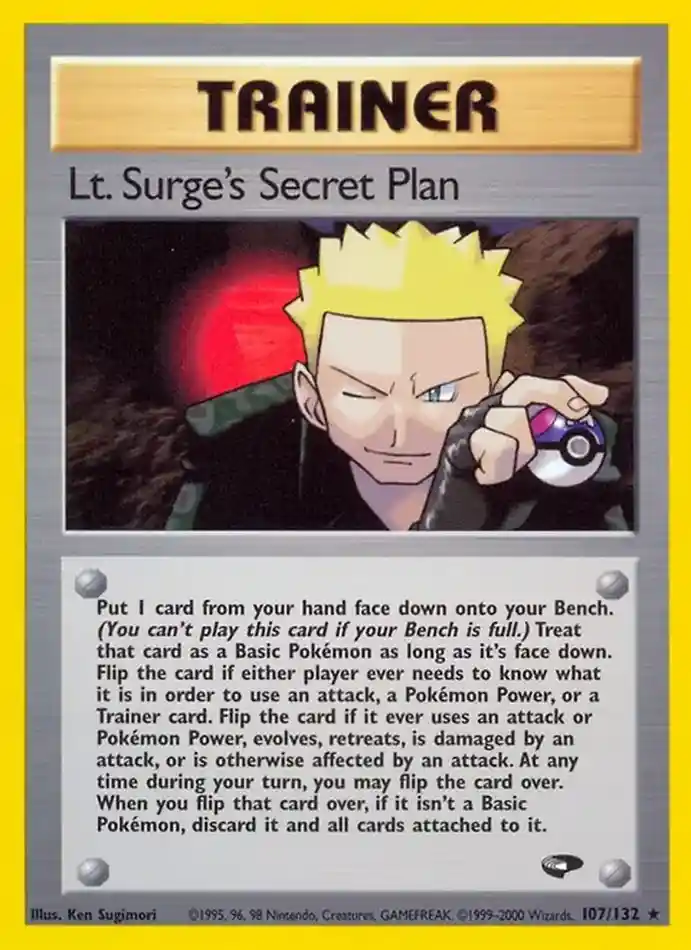 lt-surge-s-secret-plan-rare-gym-challenge-107-132-trainer-karti.webp Lt. Surge's Secret Plan - Rare - Gym Challenge - 107/132 - Trainer Kartı - Görsel 1