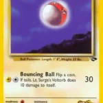 Lt. Surge's Voltorb - Common - Gym Challenge - 086/132 - Pokemon Kartı