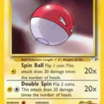 Lt. Surge's Voltorb - Common - Gym Heroes - 084/132 - Pokemon Kartı