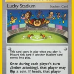 Lucky Stadium - Uncommon - Neo Destiny - 100/105 - Trainer Kartı
