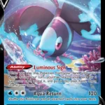 Lumineon V - Holo Rare V - Brilliant Stars - 040/172 - Pokemon Kartı