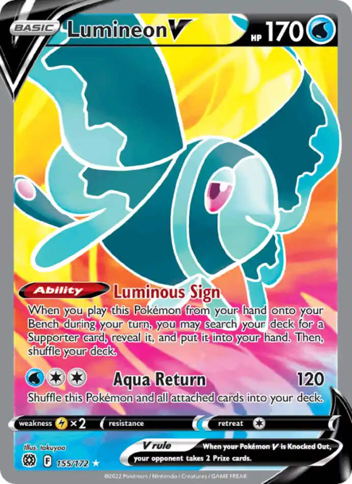 lumineon-v-ultra-rare-brilliant-stars-155-172-pokemon-karti.webp Lumineon V - Ultra Rare - Brilliant Stars - 155/172 - Pokemon Kartı - Görsel 1