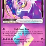 Lunala ◇ - Reverse Holo Rare - Ultra Prism - 062/156 - Pokemon Kartı