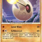 Lunatone - Rare - Triumphant - 025/102 - Pokemon Kartı