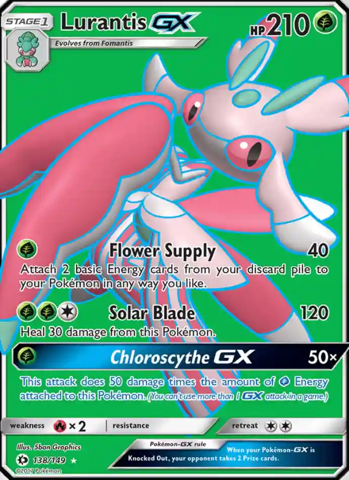 lurantis-gx-ultra-rare-sun-moon-138-149-pokemon-karti.webp Lurantis GX - Ultra Rare - Sun & Moon - 138/149 - Pokemon Kartı - Görsel 1