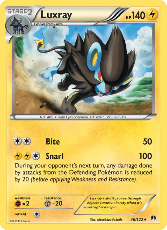 luxray-rare-breakpoint-046-122-pokemon-karti.webp Luxray - Rare - BREAKpoint - 046/122 - Pokemon Kartı - Görsel 1