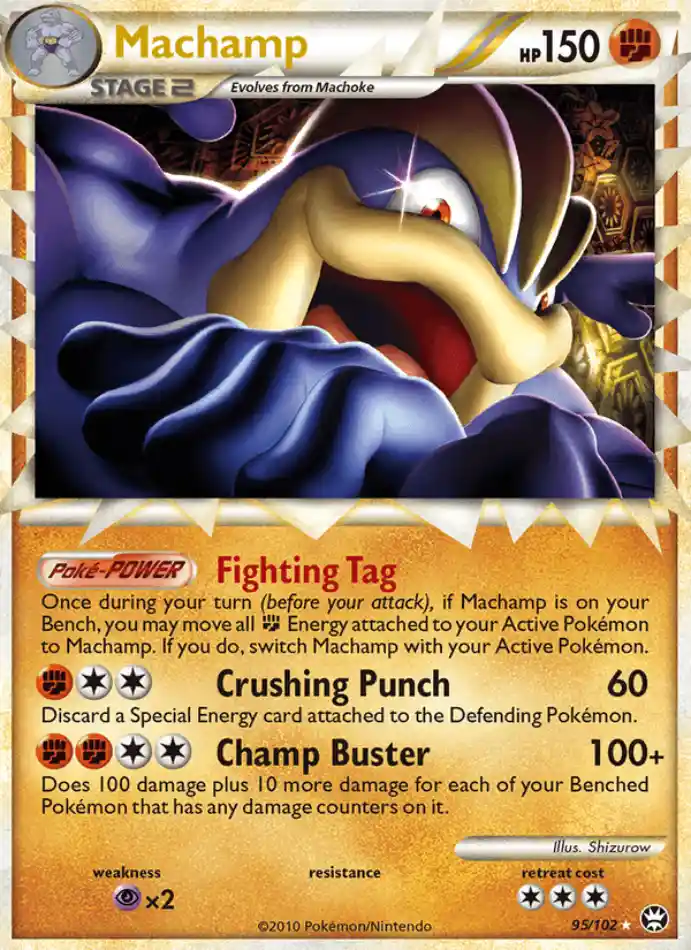 machamp-rare-prime-triumphant-095-102-pokemon-karti.webp Machamp - Rare Prime - Triumphant - 095/102 - Pokemon Kartı - Görsel 1