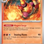 Magmortar - Reverse Holo Rare - Journey Together - 021/159 - Pokemon Kartı