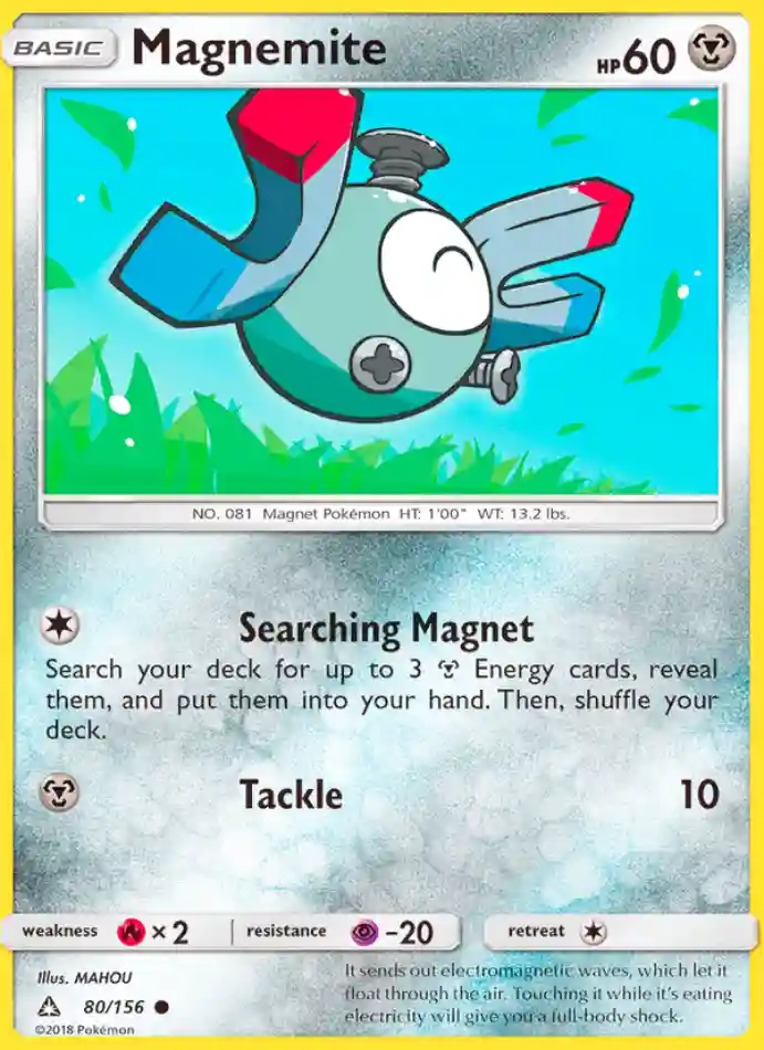 magnemite-common-ultra-prism-080-156-pokemon-karti.webp Magnemite - Common - Ultra Prism - 080/156 - Pokemon Kartı - Görsel 1