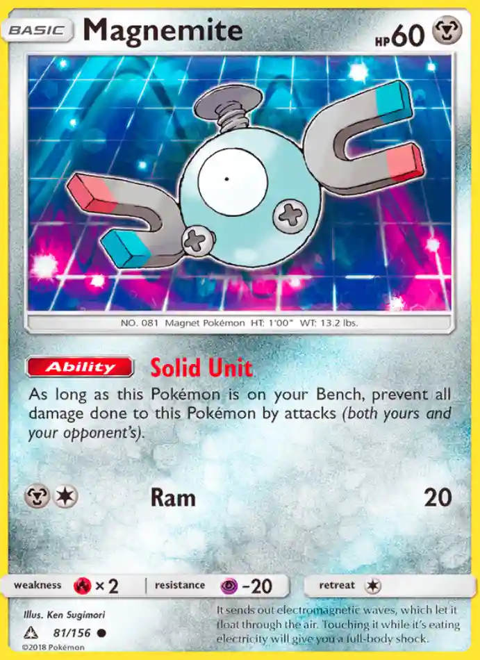 magnemite-common-ultra-prism-081-156-pokemon-karti.webp Magnemite - Reverse Holo Common - Ultra Prism - 081/156 - Pokemon Kartı - Görsel 1