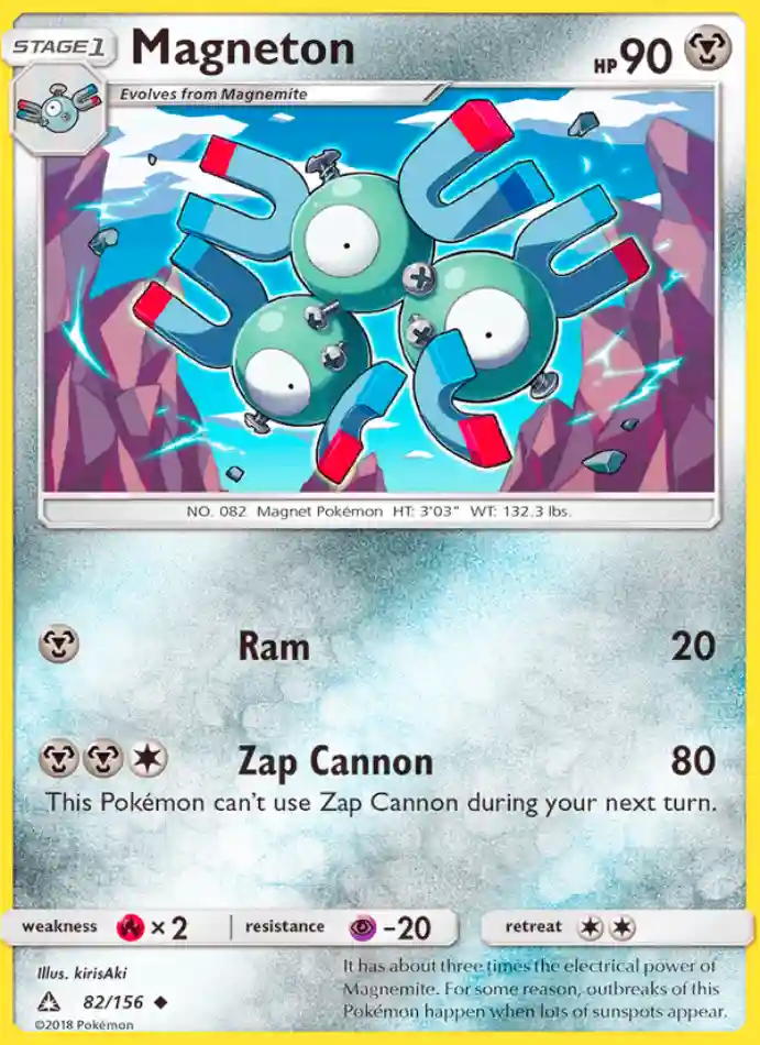 magneton-uncommon-ultra-prism-082-156-pokemon-karti.webp Magneton - Reverse Holo Uncommon - Ultra Prism - 082/156 - Pokemon Kartı - Görsel 1